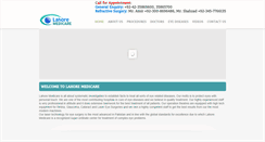 Desktop Screenshot of lahoremedicare.com